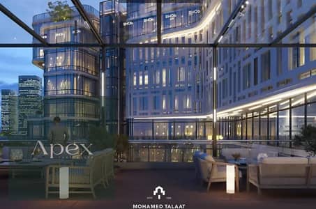 53m office with a prime garden view first row on Bin Zayed South Axis and the Green River 10% down payment and 10year instalments A great investment
