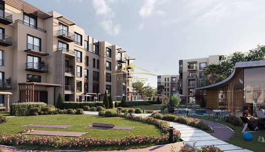 شقة للبيع بكمبوند جاردن ليكس Garden Lakes شركة هايد بارك Hyde Park بمقدم 5% وتقسيط على 8 سنين بسعر وموقع مميز