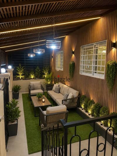 Ground and first duplex with modern finishing, first occupancy