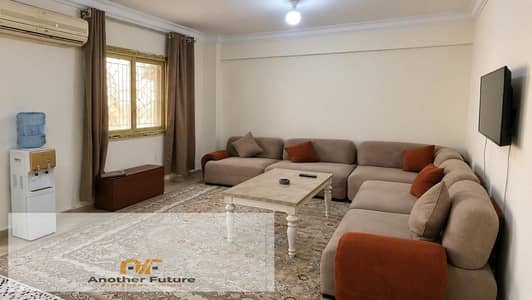 Fully furnished apartment for rent in the Janna October compound, near Gamal Abdel Nasser Axis – Sheikh Zayed.