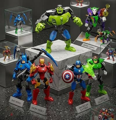ليجو هيرو مارفل & دى سي lego hero marvel & DC