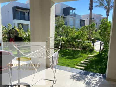 فرصة مميزة في marassi الساحل الشمالي فيلا مفروشة بالكامل Direct pool view
