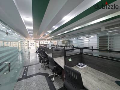 Unique administrative headquarters 500m panoramic air-conditioned furnished for rent in Bavaria Town Maadi Circle