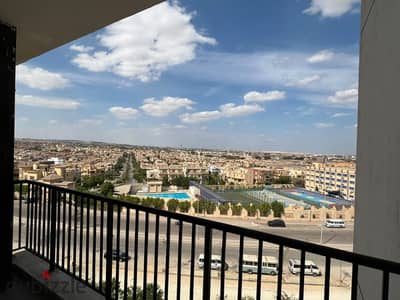 Apartment for rent in Sheikh Zayed, open view, first occupancy, two bedrooms, near Arkan Plaza and Saudi Market