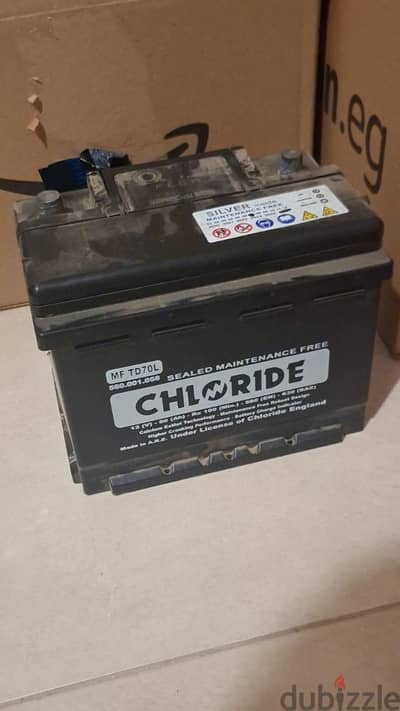 بطاريه Chloride مستعمله
