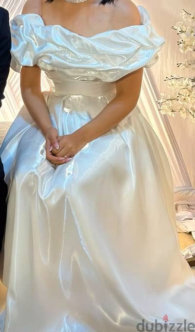 White dress
