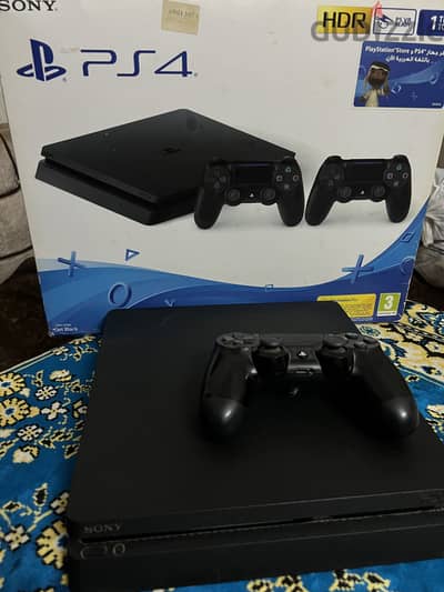 Ps4 slim زي الجديد بالظبط