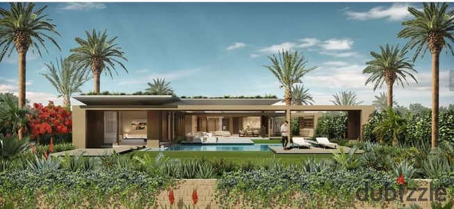 Full Sea Villa Only 250m From The Beach With Small DP and Flexible Installments For Sale in Soma Bay