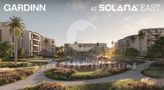 LUXURY SERVICED APARTMENT IN SOLANA EAST NEW CAIRO WITH ONLY 5% DOWN PAYMENT OVER 9 YEARS!!!