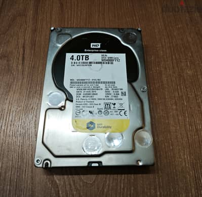 هارد كمبيوتر ويسترن ديجيتال 4 تيرا Hdd