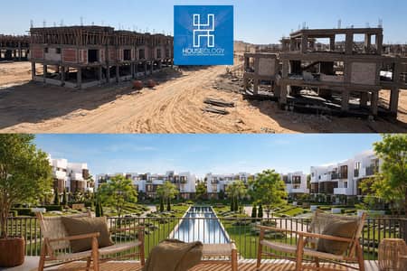 Corner townhouse for sale priced like an apartment in an exclusive villas only compound at a prime location in Mostakbal City.