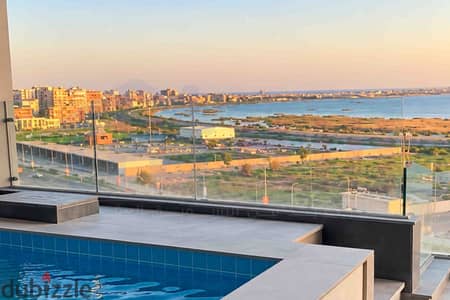 دوبلكس للبيع 332م للبيع سموحة - سكاي لاين