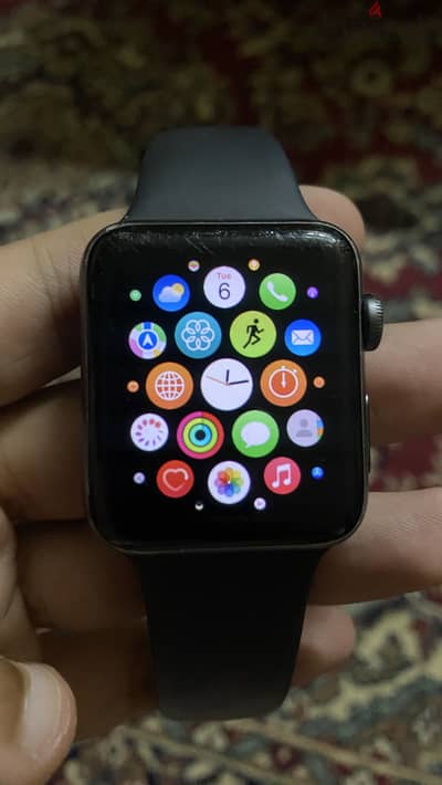 Apple Watch Series 3 42mm – Black – 86% Battery Health