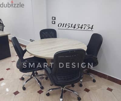 ترابيزه أو طاوله اجتماعات/meeting table خشب mdfاسبانى مستورد