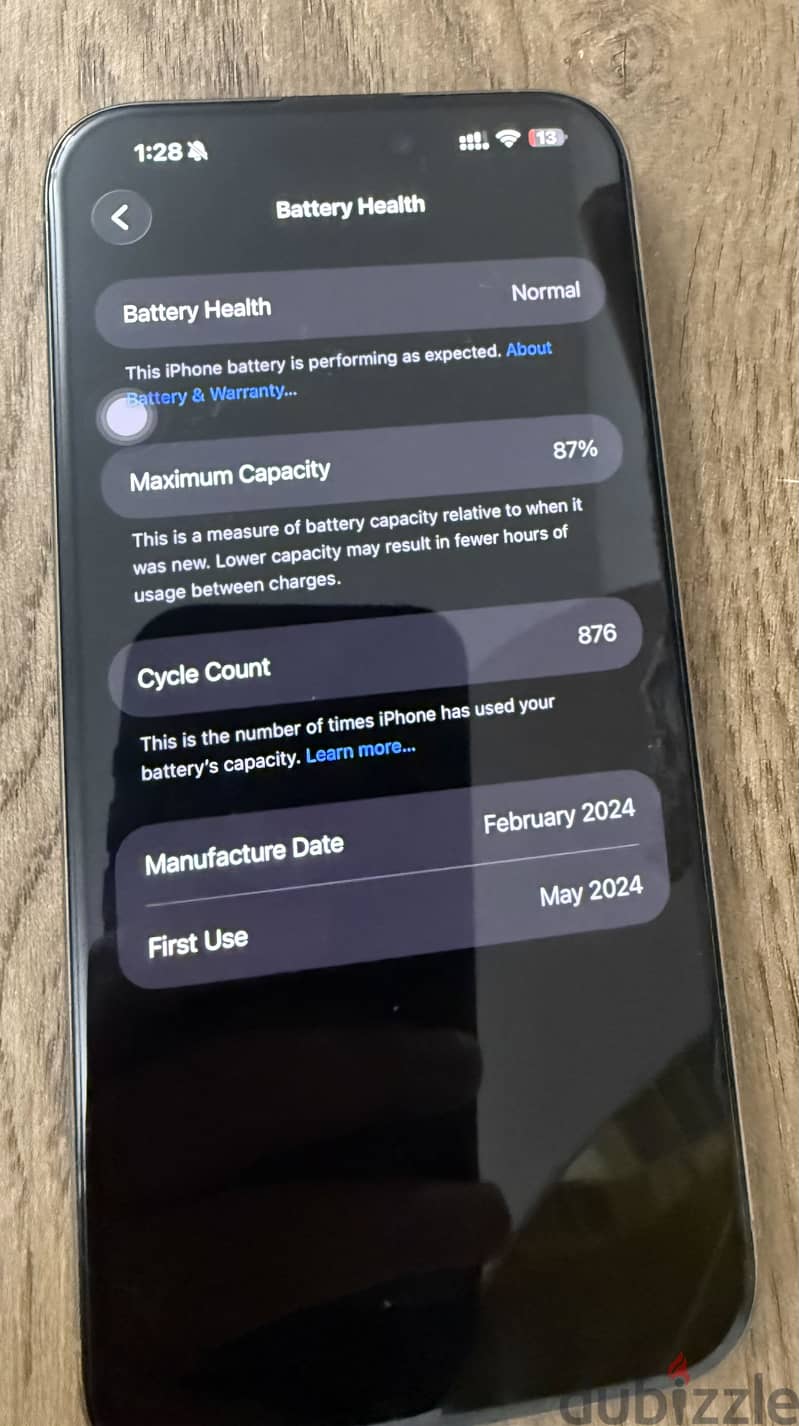 iPhone 15 Pro Max 256 Gb like new zero VAT 5