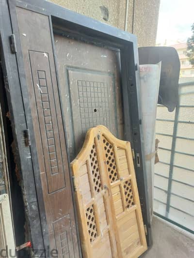 باب مصفح 2درفه 120