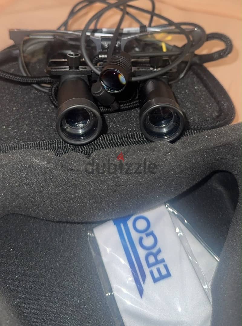 Ergovision loupes 5x with original led light 2