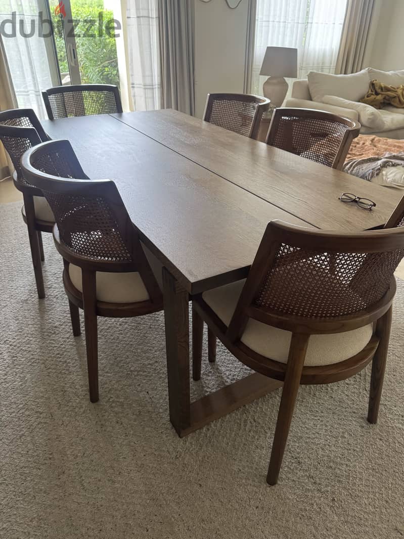 8 chairs no table 3