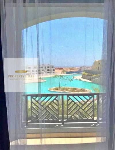 Chalet in Garden, finished for sale with an open view of the sea in Makadi Heights, Hurghada, minutes to El Gouna and Hurghada Airport