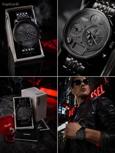 الفخامة والقوة في معصمك. . ساعة Diesel Mr. Daddy 2.0