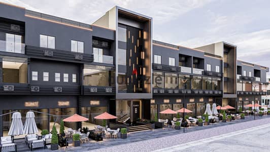 **Commercial Shop for Sale at North Plaza Mall, 6th of October City – 25% Down Payment, Interest-Free**