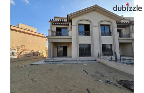 Villa for sale in the newest phase of Madinaty—Model F3 (corner unit)—featuring a rare and distinctive plot size in Group 25, offered at the lowest pr