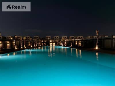 FULL LAGOON VIEW FULLY FINISHED CHALET EARLY DELIVERY IN HACIENDA HENEISH