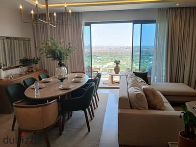 Duplex loft for sale in Zed West compound; delivery in 2027; area of ​​195 sqm; 3 bedrooms.