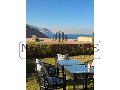 Ready to Move Twin House for Sale in Il Monte Galala Ain Sukhna Very prime location Sea View - Fully Finished