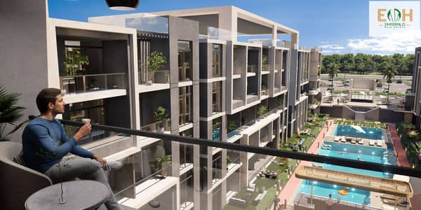 Choose your home surrounded by landscaped gardens, with an area of 58 m².