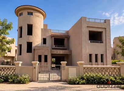 Villa with open views overlooking the landscape in Golf Extension, next to Golf Views and New Giza