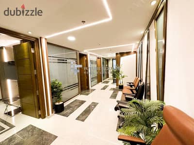 Office for rent 260 sqm furnished for companies in Al Qatamiyah Al Marshidi