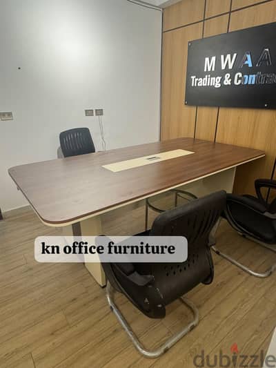 ترابيزه اجتماعات خشب اسباني مستورد من شركة KN office furniture