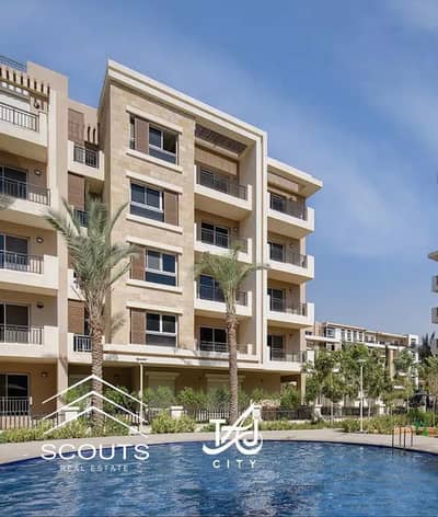 For limited time invest in distinctive apartment for sale in installments over 10 years 55% discount Corner location view cairo airport near nasr city