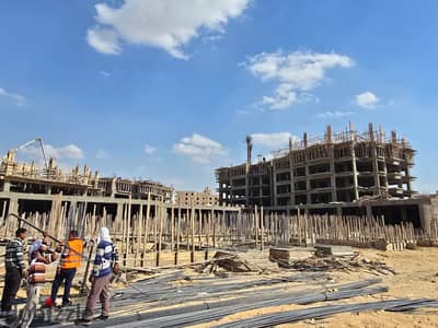 103 sqm Apartment for sale in WestClay Compound in october with 10% Down payment and installments on 8 years