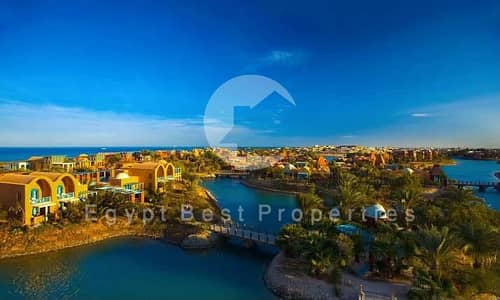 متفوتش الفرصة لونش جديد ف الجونة ب اقل سعر هتمتلك بيتك ع اللاجون مع اوراسكوم ف البحر الاحمر !!