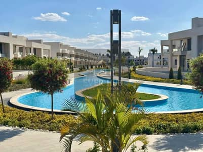 Middle Townhouse for Sale in Lake West 1 Compound – New Zayed | Opposite Beverly Hills | Directly on Dahshour Road | 207m² Land + 256m² BUA | EGP 15.6