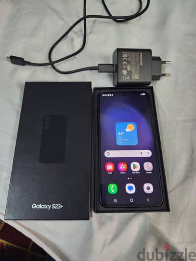Samsung S23 Plus خطين
