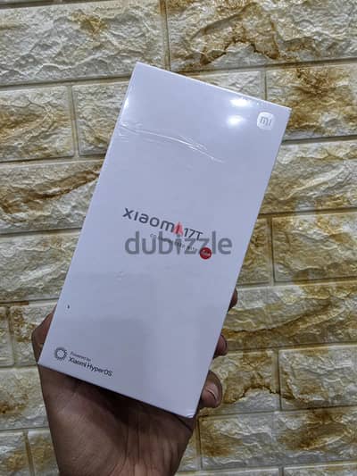 Xiaomi 17t 256 giga 12 ضمان محلي جديد متبرشم