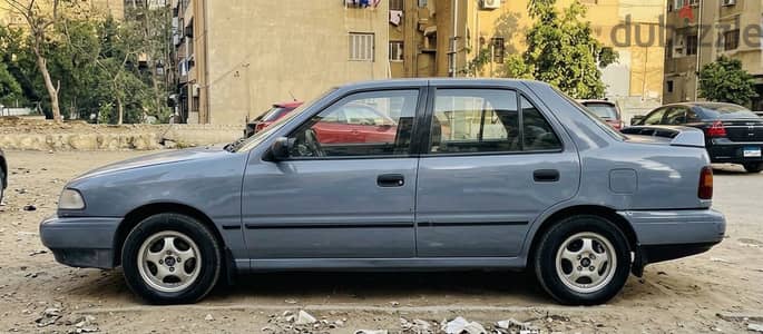 للبيع أو البدل: هيونداي إكسيل 1990 أوتوماتيك (خليجي) - 1500cc كاملة