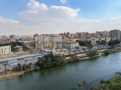 شقة للايجار 150م شارع الملك الصالح تري النيل