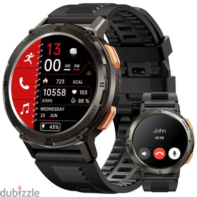 (كوسبيت جديدة متبرشمة بالتغليف الأصلي) Kospet Tank Smartwatch - SP