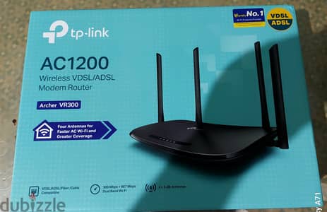 راوتر مودم TPLINK VR300 /VDSL2/ADSL2