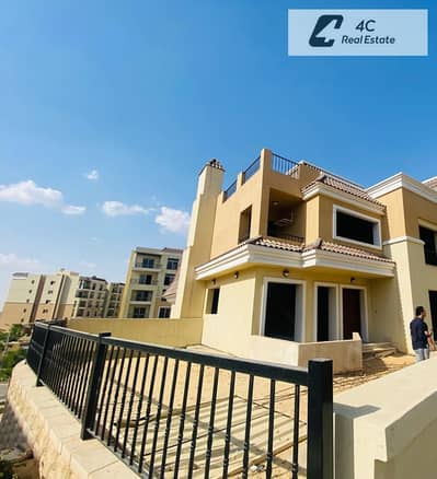 Townhouse for sale in Sarai Compound / Immediate delivery / New Cairo