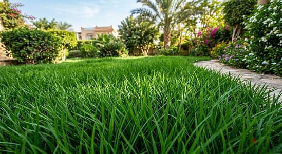 تنسيق حدائق وروف - توريد وتركيب نجيل صناعي أعلى جودة | Green Valley