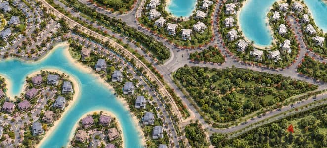 Coast Opportunity! 72m² Chalet with Open Lagoon View & North-East Orientation in SouthMED (12-Year Installments)