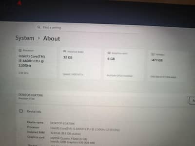 Dell precision 7730