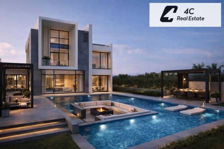 standalone villa 411m prime location for sale for less than the market price 400 thousand landscape view in Saada New Cairo Compound First Settlement
