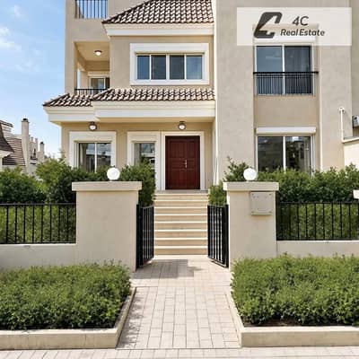 Villa for sale in Sarai Compound, New Cairo – Immediate delivery.