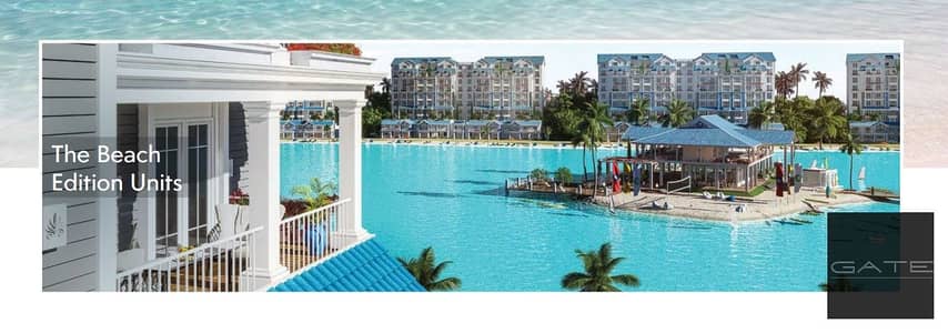 ريسيل | إي فيلا جاردن للبيع في ماونتن فيو آي سيتي التجمع – Lagoon | دايركت لاجون | جاردن خاصة | استلام قريب